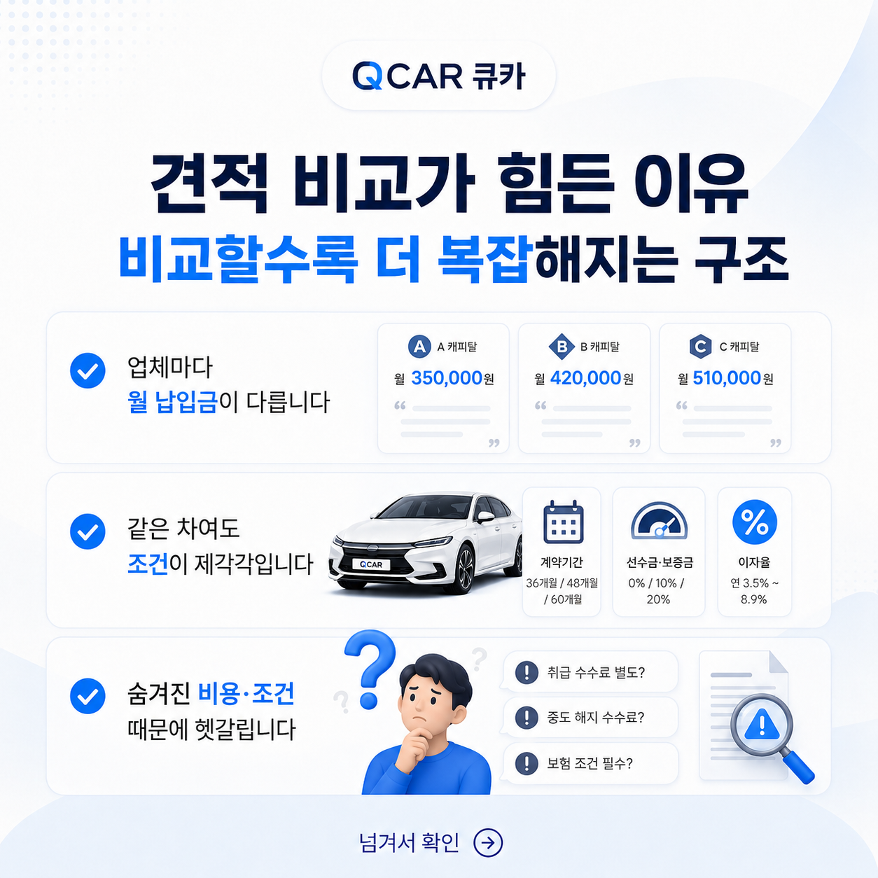 견적 비교가 힘든 이유 안내 2